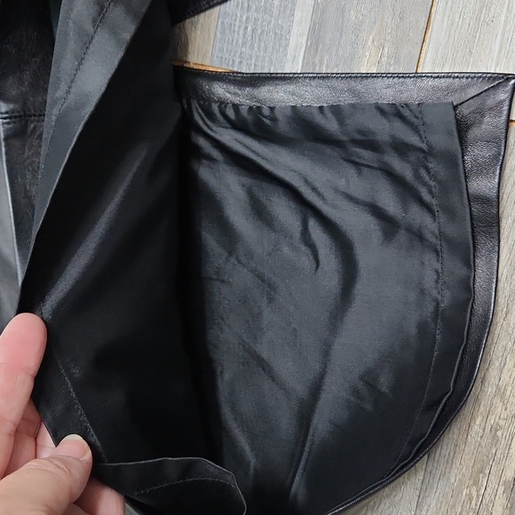 Ann Taylor Leather Skirt - Picture 8 of 8